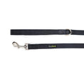 Load image into Gallery viewer, Black Dog Leash- EcoBark- Comfort Grip Padded Leash 5ft for Small and Medium Dogs