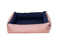 Load image into Gallery viewer, Bowsers Terrace Orthopedic Outdoor Dog Bed in Navy Palms