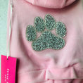 Load image into Gallery viewer, Isaac Mizrahi Doggie Velour Tracksuit - Southlake Paws