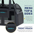 Load image into Gallery viewer, Luxury Lorry Pet Carrier with Removable Wheels and Telescopic Handle
