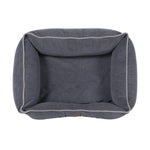 Microfiber Kuddle Lounge Comfort Dog Bed