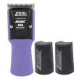 Load image into Gallery viewer, Mini Micro Cordless 2 Speed Clipper Purple with Two Batteries by Laube