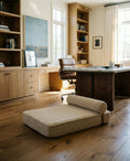 Load image into Gallery viewer, The Modern Day Bed — Boucle Lounge Dog Bed | High-Density Foam, Waterproof Lined, Washable