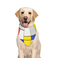 Load image into Gallery viewer, Mondrian Composition A Double-Sided Pet Bandana
