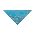 Load image into Gallery viewer, Monet Water Lilies Double-Sided Pet Bandana