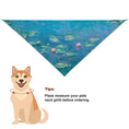 Load image into Gallery viewer, Monet Water Lilies Pet Scarf