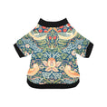 Load image into Gallery viewer, Morris Strawberry Thief Round Neck Shirt luxury pet product from Southlake Paws