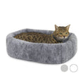 Load image into Gallery viewer, Mysterious Kitty Kuddler Nesting Cat Bed