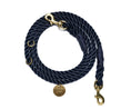 Load image into Gallery viewer, Navy Rope Dog Leash by Found My Animal | Bolt Snaps, Adjustable