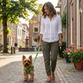 Load image into Gallery viewer, EcoBark Green Dog Leash- Padded Comfort Grip Leash - 4ft, 5ft, and 6ft Dog Leash for Small and Medium Dogs
