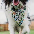 Load image into Gallery viewer, Yellow Botanical Bandana