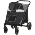 Load image into Gallery viewer, One-Click Foldable Stroller for Large Medium Small Dogs, Pet, Cats with Storage