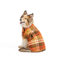 Load image into Gallery viewer, Rust Plaid Dog Coat