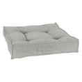Load image into Gallery viewer, Bowsers Piazza Oyster Round Bolster Dog Bed - 360-Degree Head and Neck Support