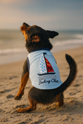 Load image into Gallery viewer, Parisian Pet 'Sailing Club' Dog Shirt – Nautical Embroidered Pet Apparel for Dogs & Cats, Light Blue