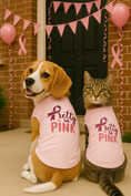 Load image into Gallery viewer, Parisian Pet 'Pretty in Pink' Fashionable Pink Pet T-Shirt – Comfortable Embroidered Dog Wear for All Occasions, Pink