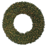Kurt Adler 84-Inch Pre-Lit Commercial Wreath
