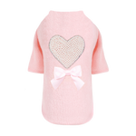 Pearl Heart Dog Sweater