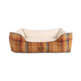 Load image into Gallery viewer, Pendleton Plaid Cozy Kuddler - Bolster Dog Bed - Desert Plaid - Medium