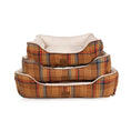 Load image into Gallery viewer, Pendleton Plaid Cozy Kuddler - Bolster Dog Bed