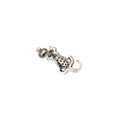 Load image into Gallery viewer, Black Cat Stud Earrings by Southlake Paws featuring a playful cat design with cut-out details and a polished finish.