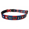 Load image into Gallery viewer, Personalized Colonial Stars Dog Collar