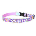 Load image into Gallery viewer, Personalized Flower Power Dog Collar