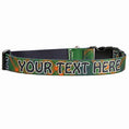 Load image into Gallery viewer, Personalized Green Kilt Plaid Dog Collar
