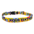 Load image into Gallery viewer, Personalized Pop Art Dogs Dog Collar