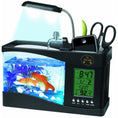 Load image into Gallery viewer, Pet Life ® All-In-One Digital Desktop Aquarium and Stationary Office Organizer