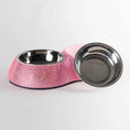 Load image into Gallery viewer, Hello Doggie Crystal Dining Bowl Crystal Bowls