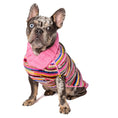 Load image into Gallery viewer, Pink Multi Dog Sweater