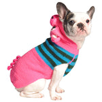 Pink Piggy Hoodie Dog Sweater