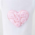 Load image into Gallery viewer, Hello Doggie Pink Puff Heart Dog Satin Cotton Dress