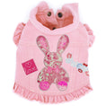 Load image into Gallery viewer, Big Pink Bunny Denim Dog Jacket for dogs