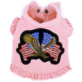 Load image into Gallery viewer, Patriotic Biker - Denim Dog Jacket alternate view