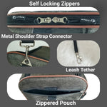 Mr. Peanut's Rhodium Series Mini Size Soft Sided Pet Carrier - Note Sizing in Description