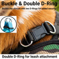 Load image into Gallery viewer, Mr. Peanut's PupTrek Harness and Leash Set, Small Dog/Cat Soft Mesh Step In Harness Vest