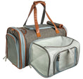 Load image into Gallery viewer, Mr. Peanut's Gold Series Standard Size Airline Compliant Expandable Pet Carrier V2.0