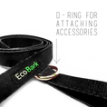 Load image into Gallery viewer, Black Dog Leash- EcoBark- Comfort Grip Padded Leash 5ft for Small and Medium Dogs