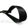 Load image into Gallery viewer, Black Dog Leash- EcoBark- Comfort Grip Padded Leash 5ft for Small and Medium Dogs