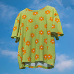 Flower Power Human Oversized T-shirt