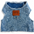Load image into Gallery viewer, Printed Rose Denim Harness