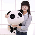 Load image into Gallery viewer, Big Head Panda Plushie