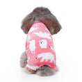 Load image into Gallery viewer, Polar Bear Onesie Dog PJs - Southlake Paws