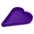 Load image into Gallery viewer, Deluxe Royal Heart Dog Bed Purple Yes