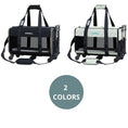 Load image into Gallery viewer, Quilted Chariot Pet Carrier With Removable Wheels and Telescopic Handle