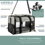 Quilted Companion Pet Carrier - Comfortable