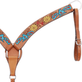 Load image into Gallery viewer, Rafter T Thunderbird Breast Collar, Full, Lt Oil