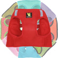 Load image into Gallery viewer, EcoBark Step In Dog Harness - XXXS to Small Breeds- Reflective Soft Mesh Harness for Teacup, Small Dogs and Puppies / Red